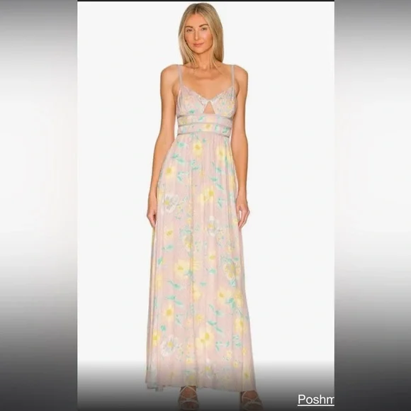 free people wisteria maxi dress FREE PEOPLE WISTERIA MAXI DRESS Elaine Dickinson